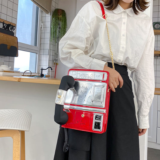 Creative Digital Phone Messenger Bag Spoof