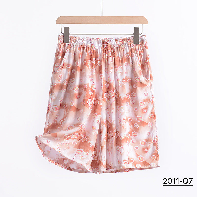 Womens Wide-leg Breathable Outerwear-friendly Lounge Pants