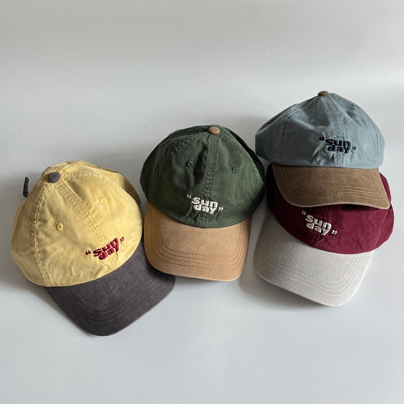 Washable Niche Soft-crown Womens Casual Baseball Cap