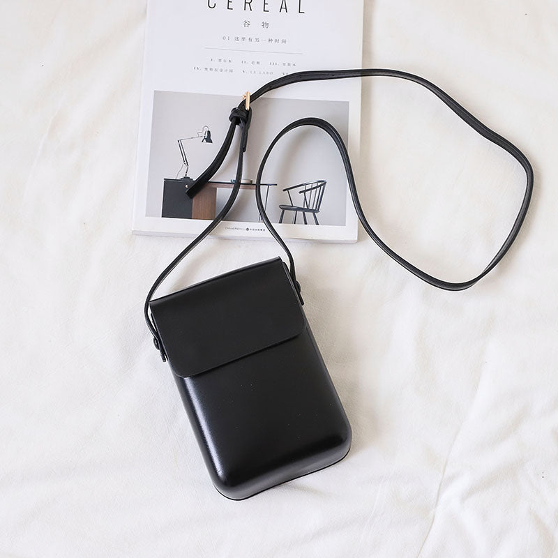 Retro Men's And Women's Halterneck Mini Messenger Bag