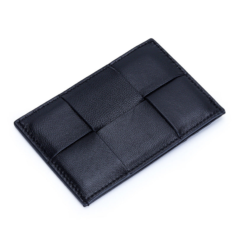 Sheepskin Small Card Holder Women's Small And Ultra-thin