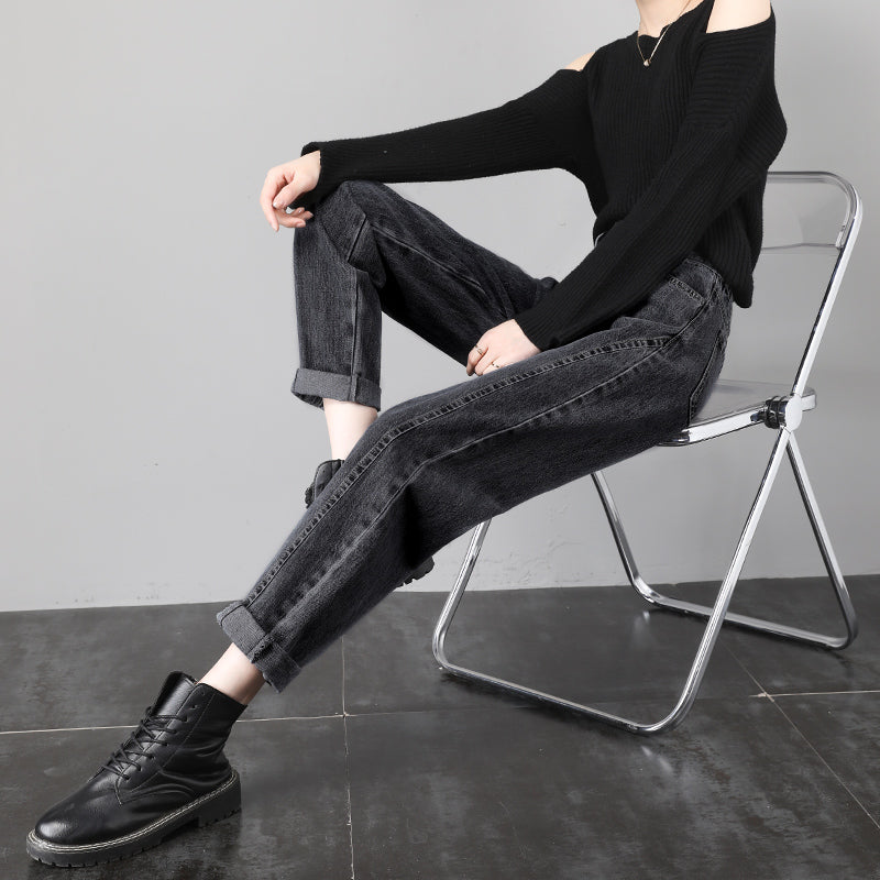 High Waist Slimming Radish Daddy Women's Pants