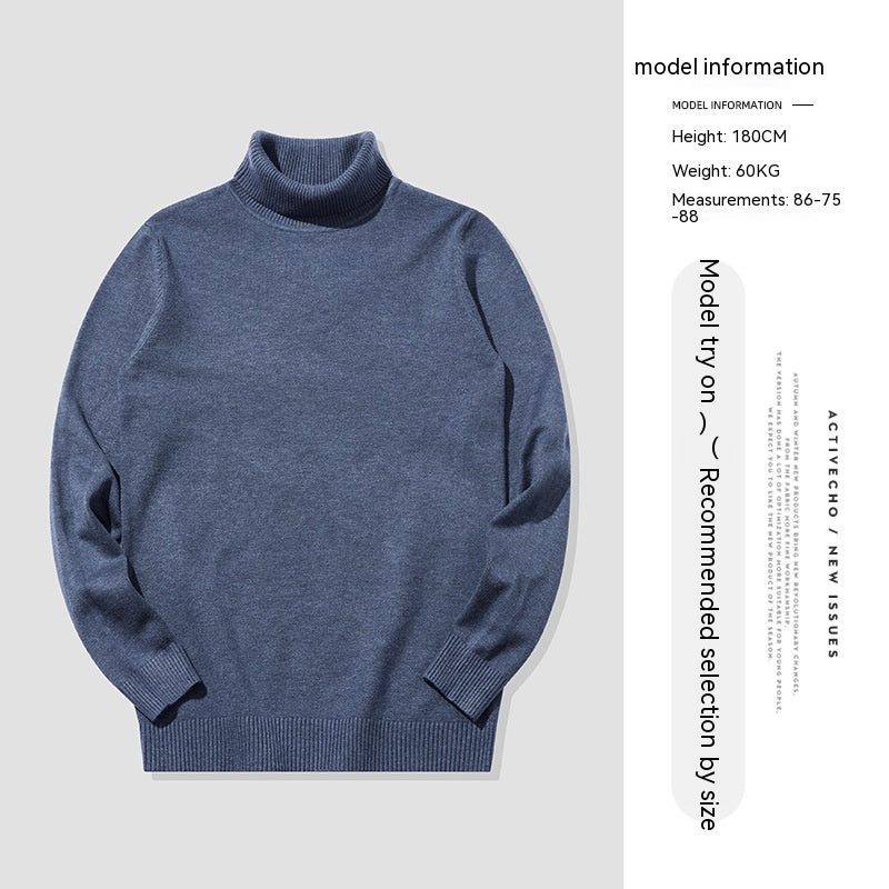 Winter Inner Wear Men's Casual Slim Bottoming Shirt