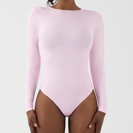 Seamless High Elastic Frayed Soft Jumpsuit
