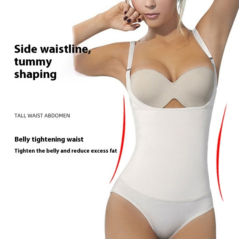 Sleeveless Jumpsuit Open-end Bodybuilding Butt-lift Underwear