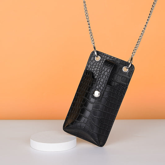 Læder Telefon Taske Kæde Skuldertaske Diagonal Dame