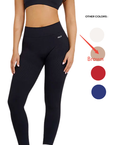 Yoga Pants Tight Seamless High Waist Hip Lifting Sport Fitness Pants