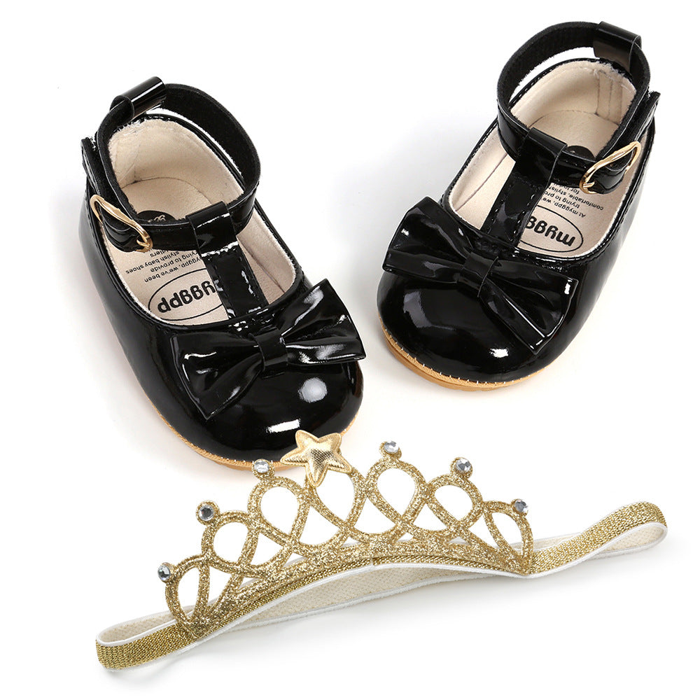 Baby Fashion Casual Solid Color Soft-soled Toddler Shoes