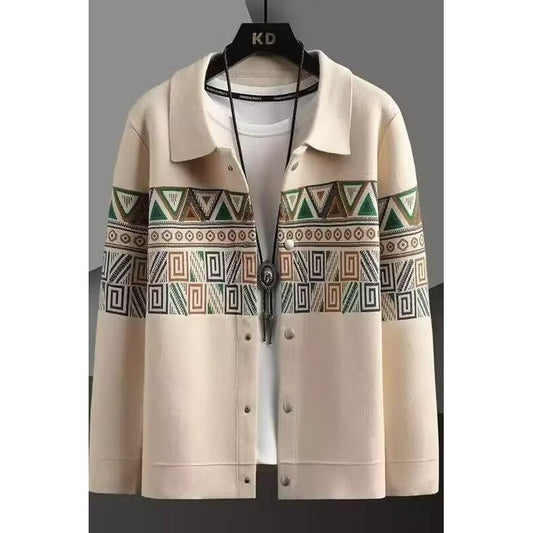 Seamless Knit Cardigan Fallwinter Loose-fitting Jacket Top