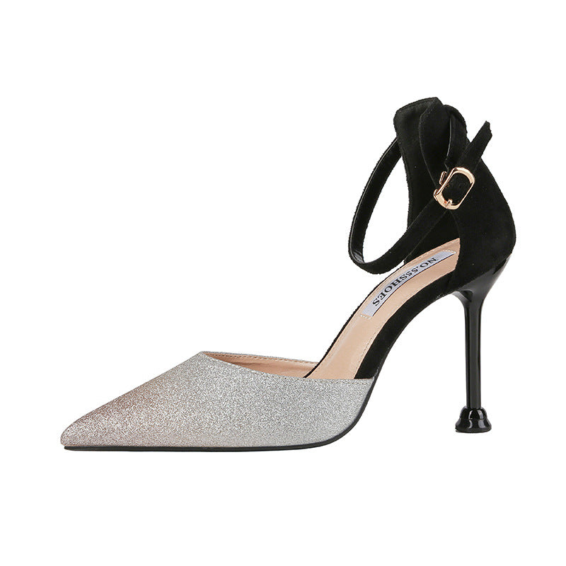 Sexy Pointed Stiletto High Heels Nightclub