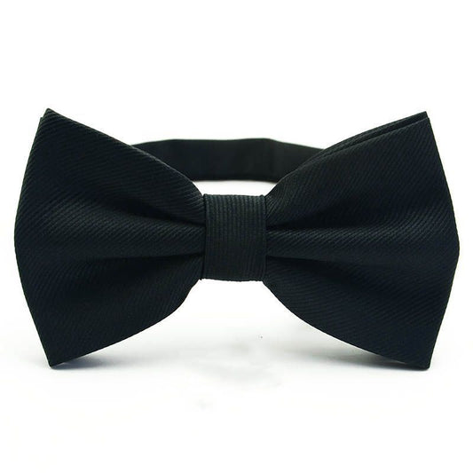 Wedding New Best Man Group Black Red Blue Striped Big Bow Tie