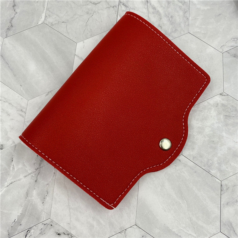 Japanese Style PU Leather Mask Clip, Environmental Protection Leather