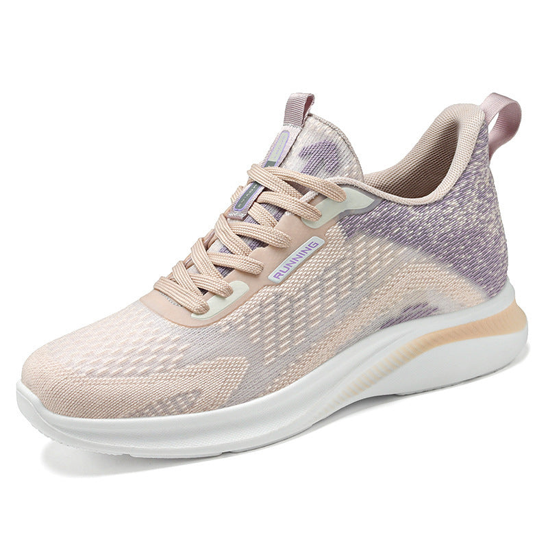 Running Shoes Breathable Soft Bottom Trend Couple Sneakers