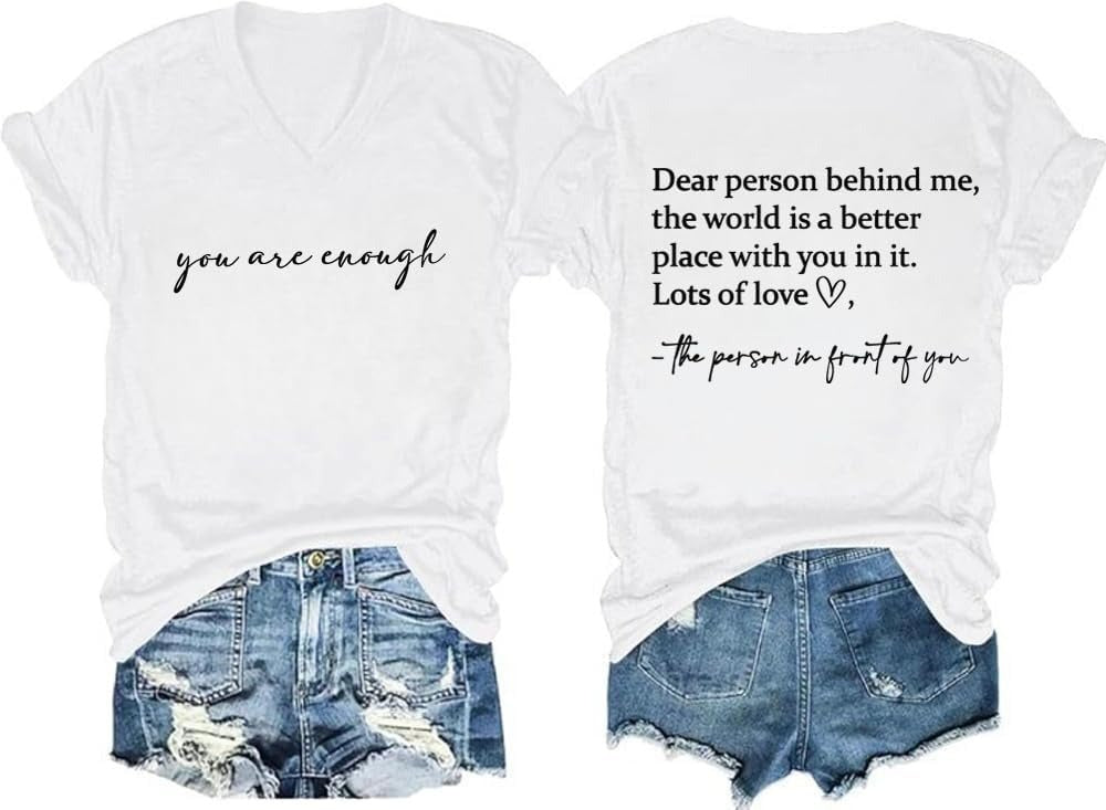 Stylish Womens V-Neck Short-Sleeve Pullover With A Print Pattern