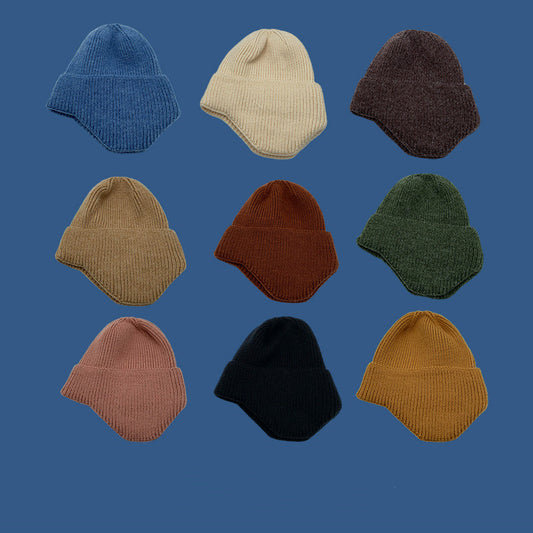 Ins Trendy Solid Color Personality Flying Hat