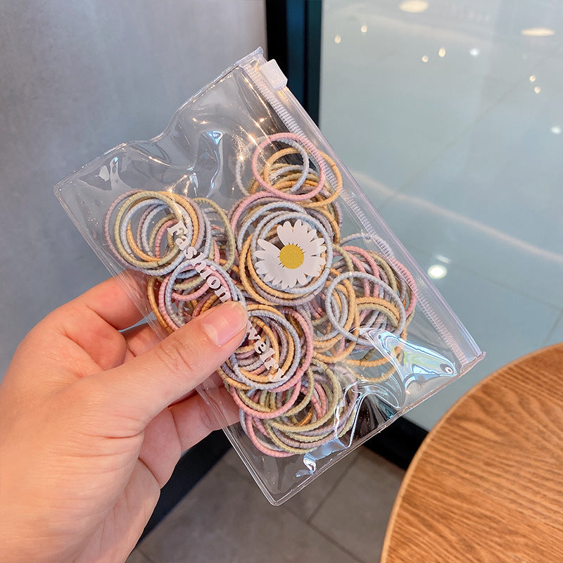 Girl Princess Color Head Hair Tie Rubber Band