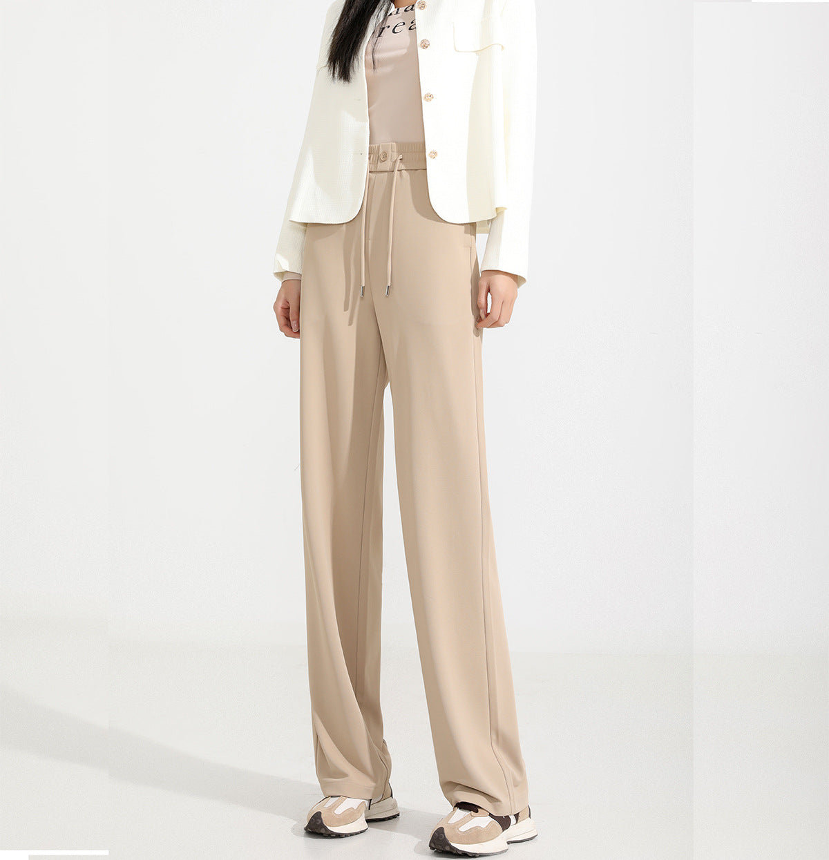 Cold Loose Drooping Straight Casual Wide-leg Pants