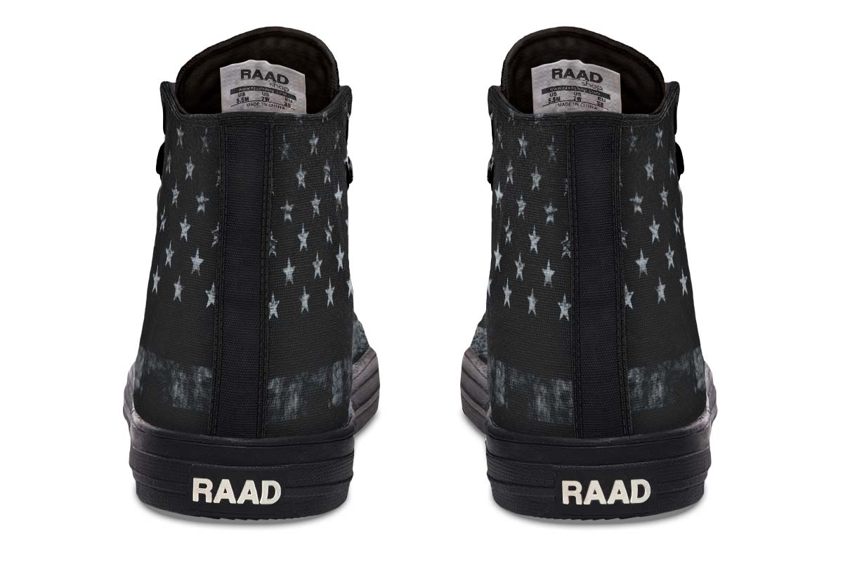 Men's And Women's Fashion Color Printing High-top Canvas Shoes