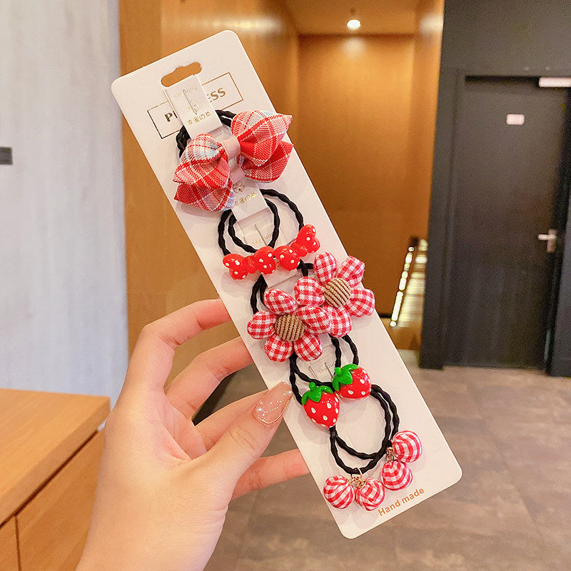 Children's Hair Accessories Head Flower Princess Cute Little Girl