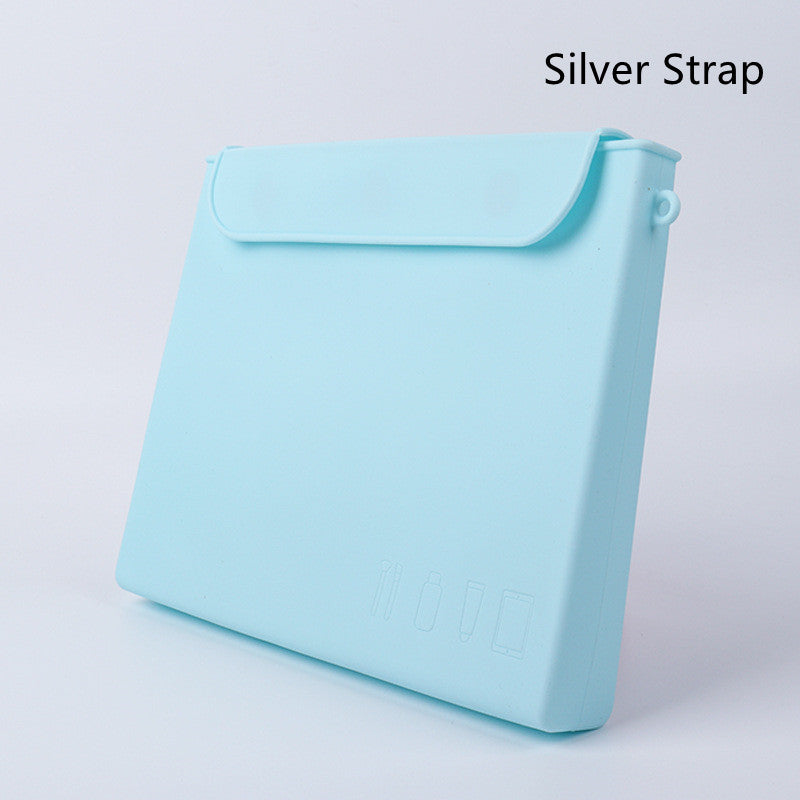 Women's Fashion Casual Silicone Large Capacity Portable Cosmetic Organizer