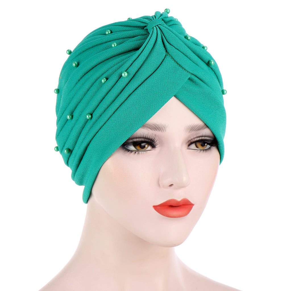 Casual Beaded Pleated Simple Toe Cap