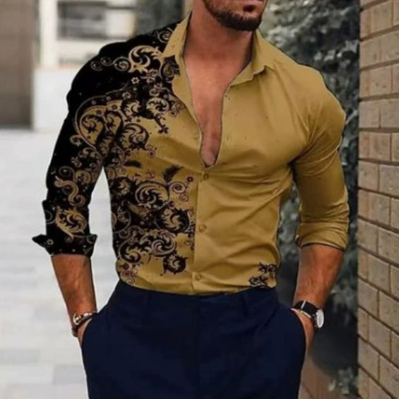 Mens Shirt With A Simple Relaxed Design