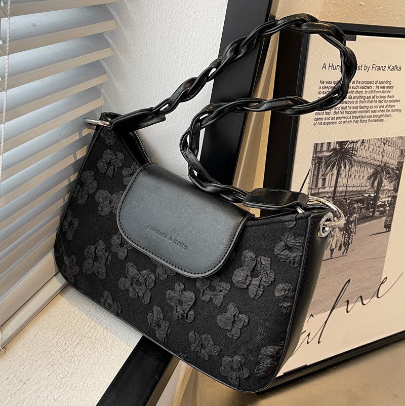 New Fashion Cloth One Shoulder Casual Versatile Messenger Bag