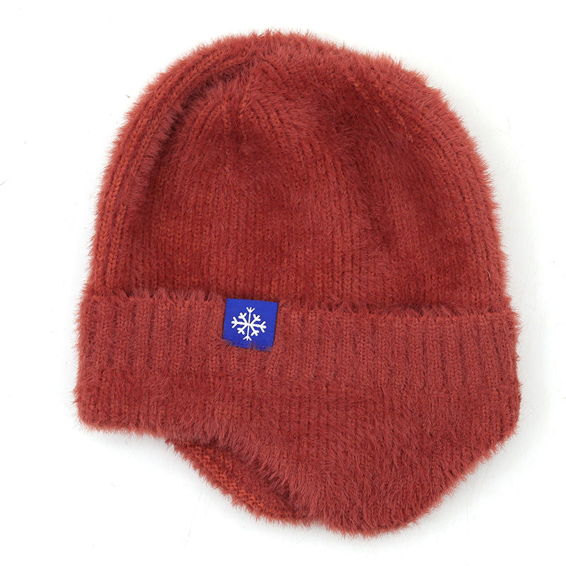 Women's Outdoor Warm Knitted Wool Ear Protection