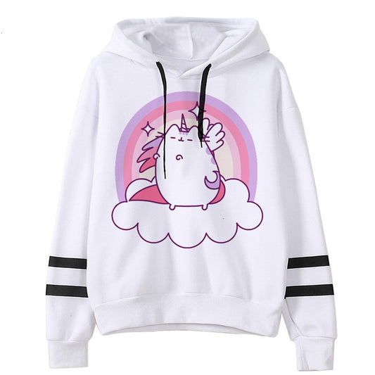 Hooded Solid Color Versatile Loose Student Hoodie Youth Casual