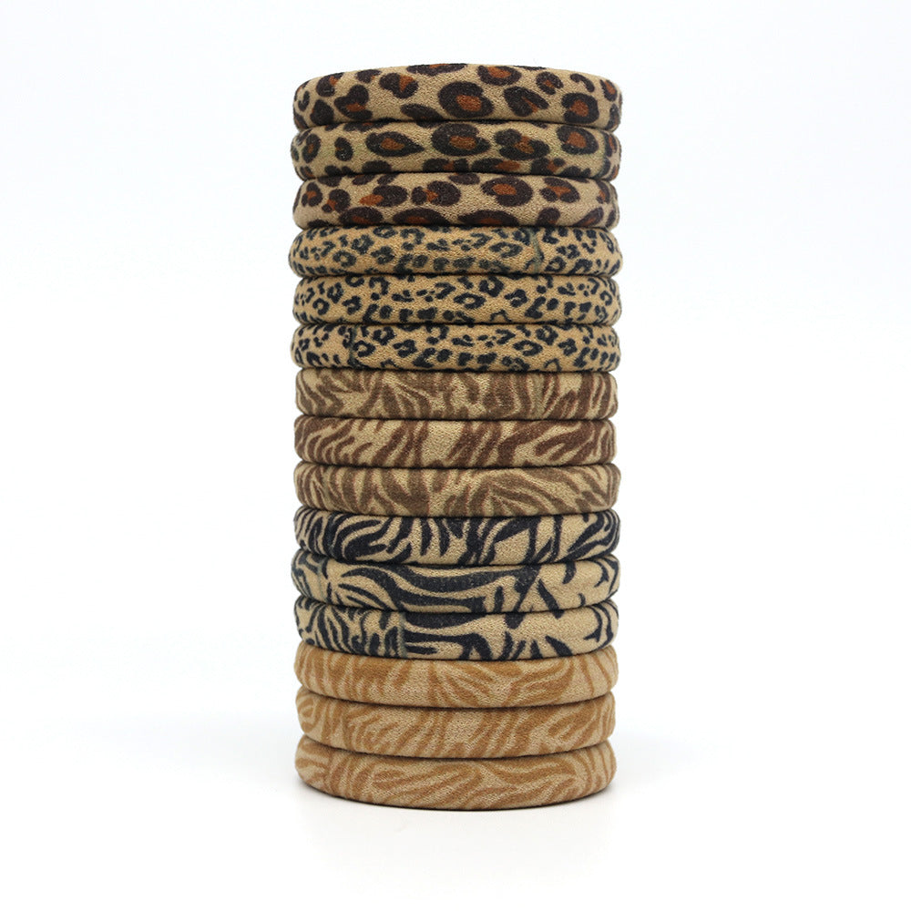 Leopard Towel Hair Ring