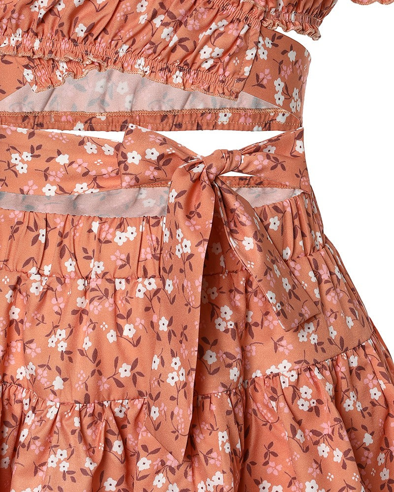 Women's Floral Sexy Jumpsuit Suit