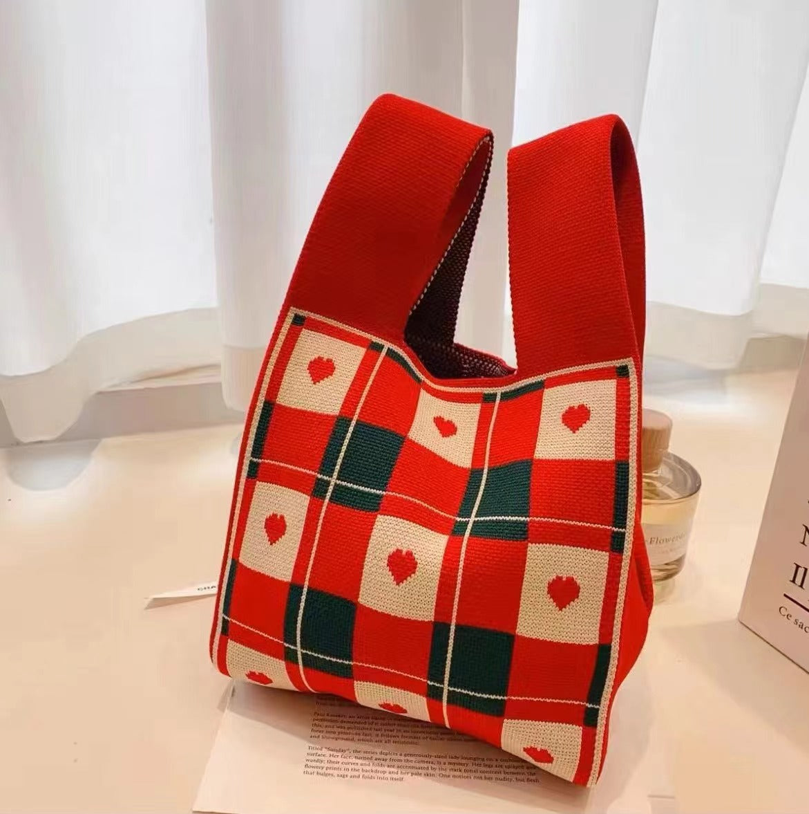Women's Knitted Bag All-match Casual Handbag