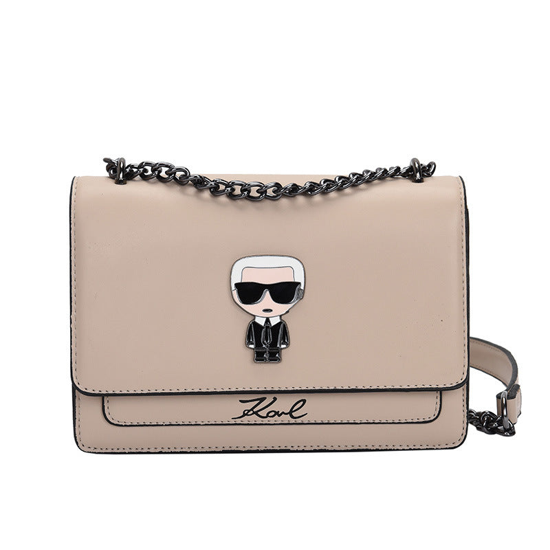 Fashion Chain One-shoulder Small Square Bag Lock
