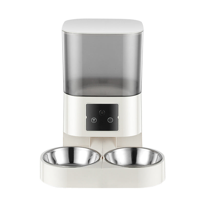 Timing Quantitative Remote Control Automatic Pet Feeder Cat Food Dog Food Intelligent Feeding Machine