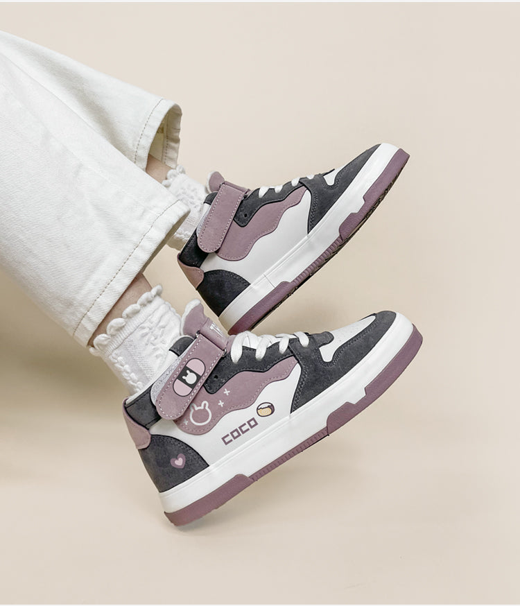 Fashion Personality Cute Women's High Top Shoes
