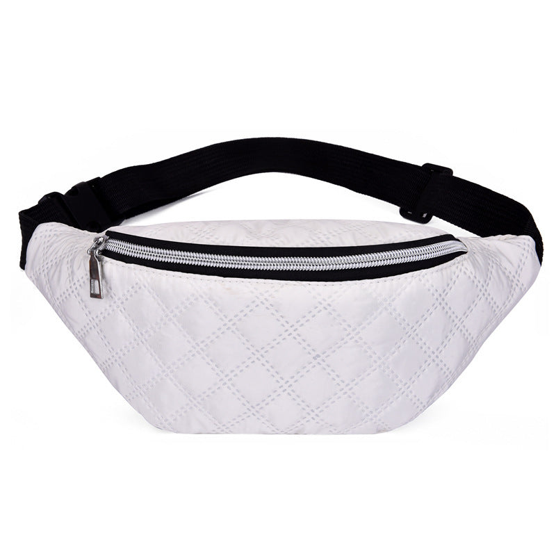 Large-capacity Mobile Phone Belt Bag Nylon Diagonal Men And Women