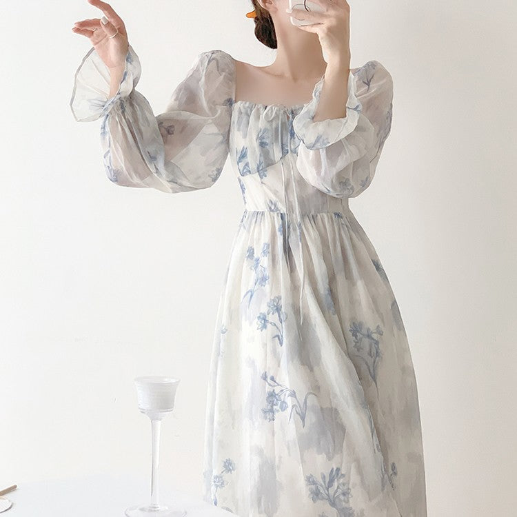Feel Of Fairy Flower Printed Dress