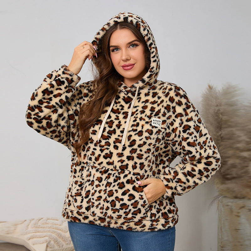 Women's Plus Size Hoodie Pullover