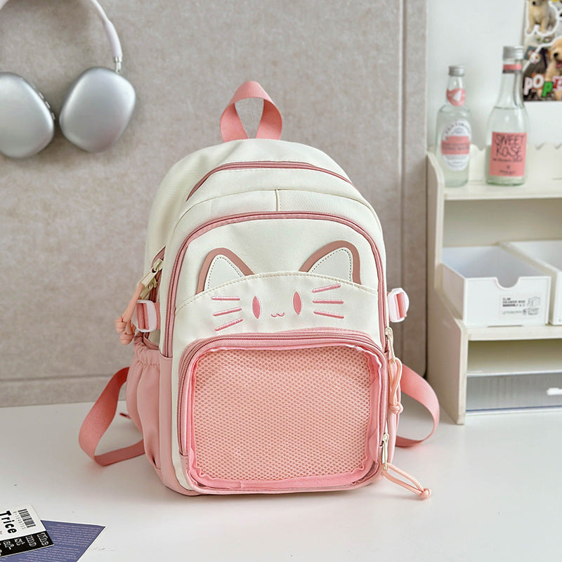 Korean Version Cartoon Large Capacity Casual Backpack