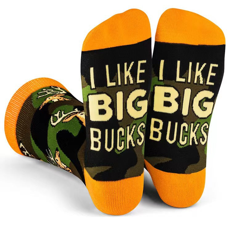 Fashion Sole English Letter Socks
