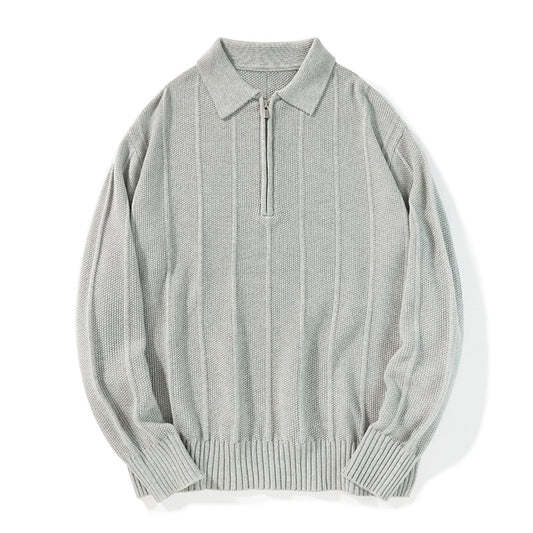 Waffle Knit Bottoming Shirt Versatile Tops Outerwear