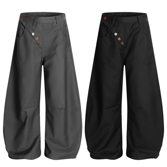 American-style Vintage Women's Versatile Wide-leg Pants