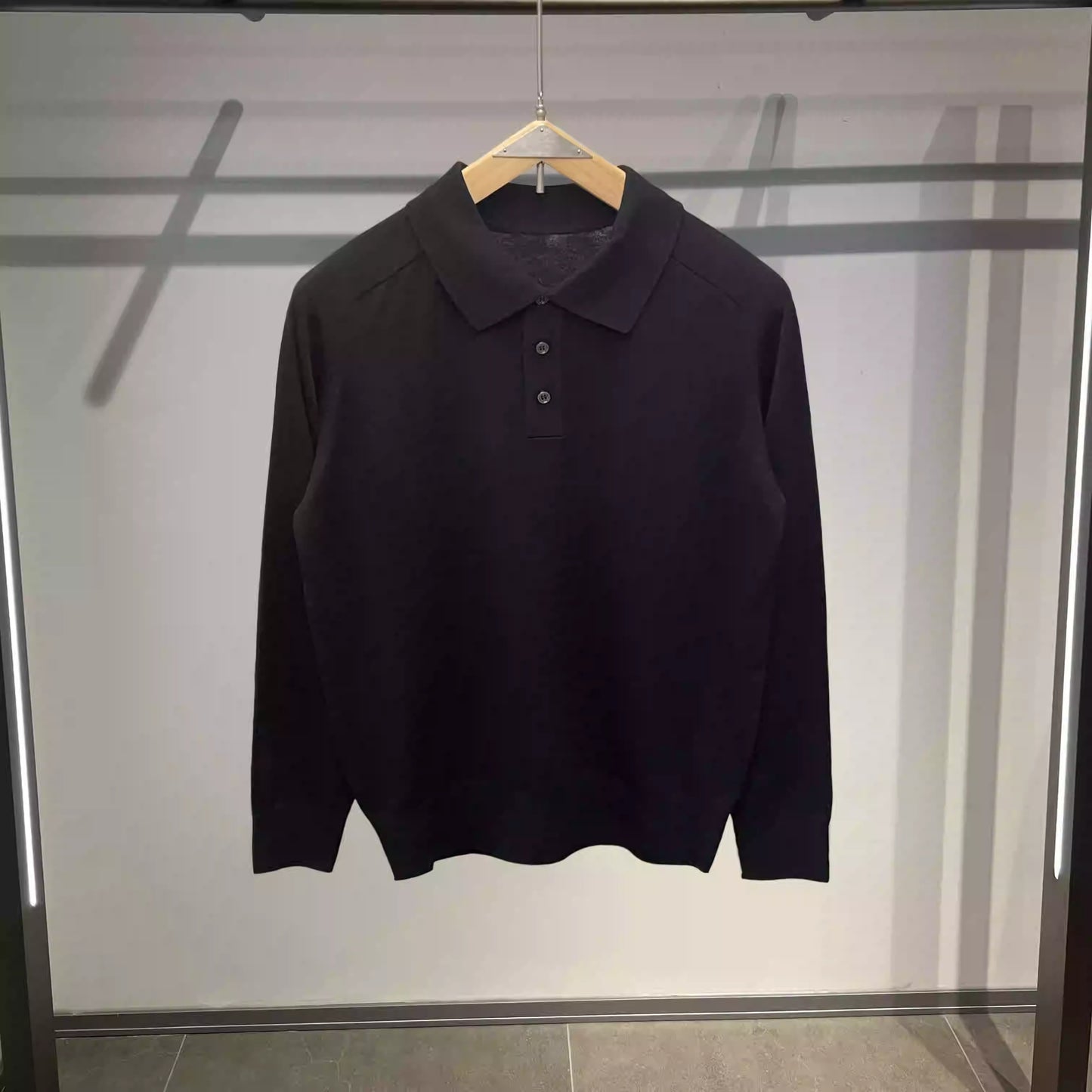 Men's Long-sleeved Sweater Lapel Comfortable Sweater