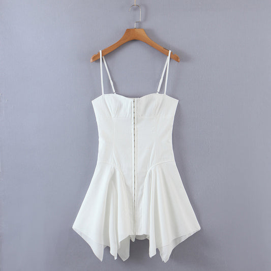 European And American Fashion Waist Pulling Dress