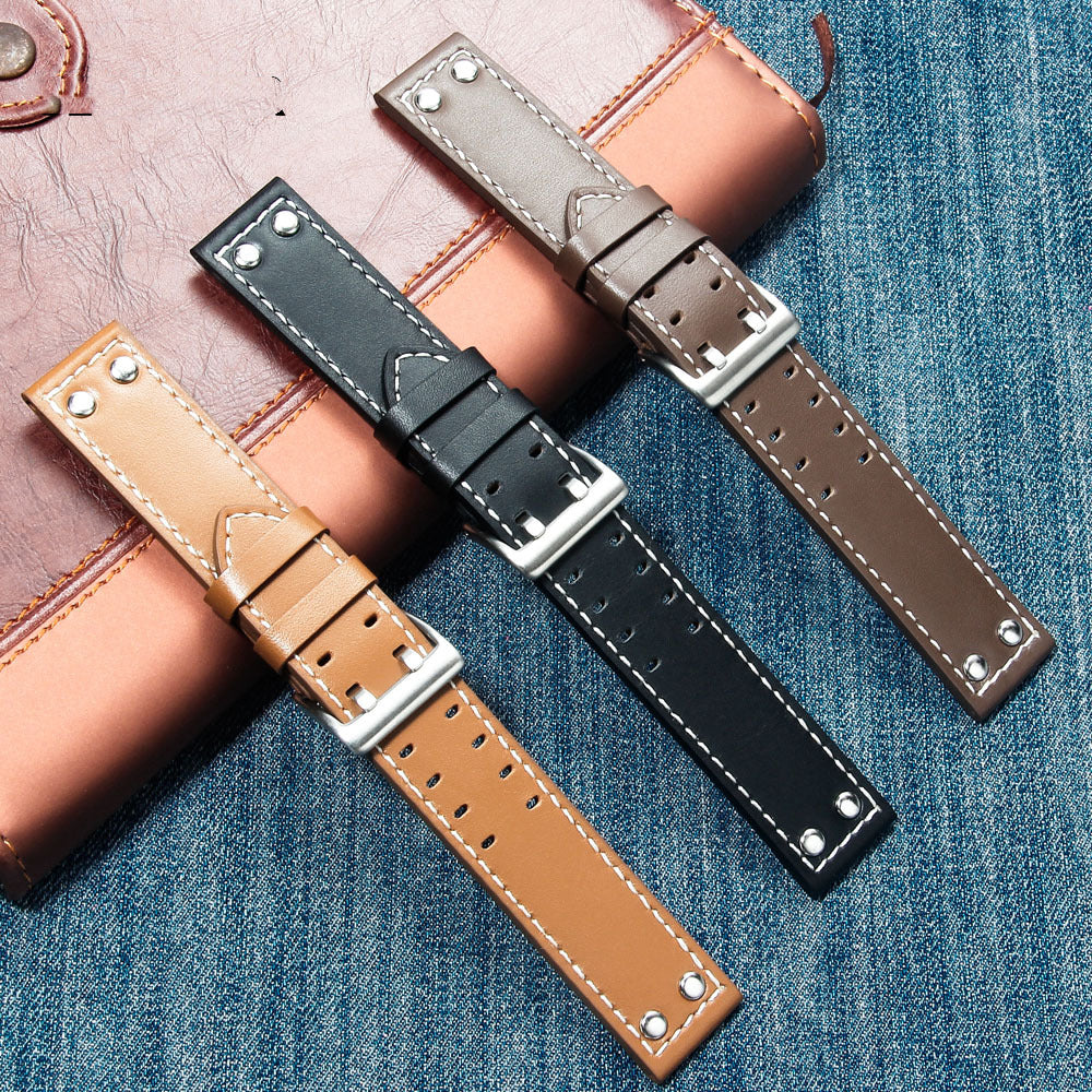 Real Cowhide Strap