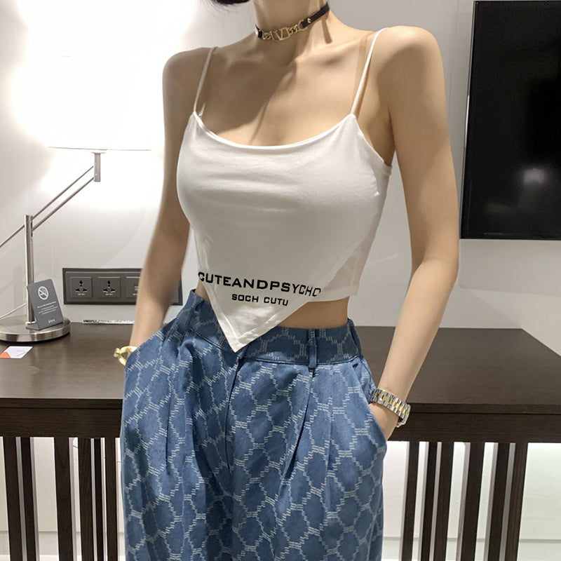 Women's Simple And Niche Apron Inverted Triangle Sling