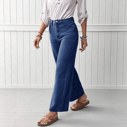 Lige Benede Denim Jeans Til Kvinder I Høj Kvalitet