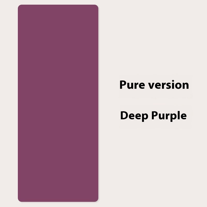 Pu Rubber Natural Rubber Non-slip Body Line Fitness Yoga Mat