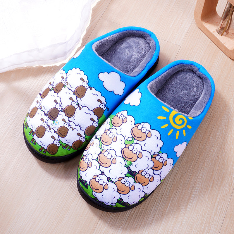 Cotton Slippers Warm And Antiskid Large