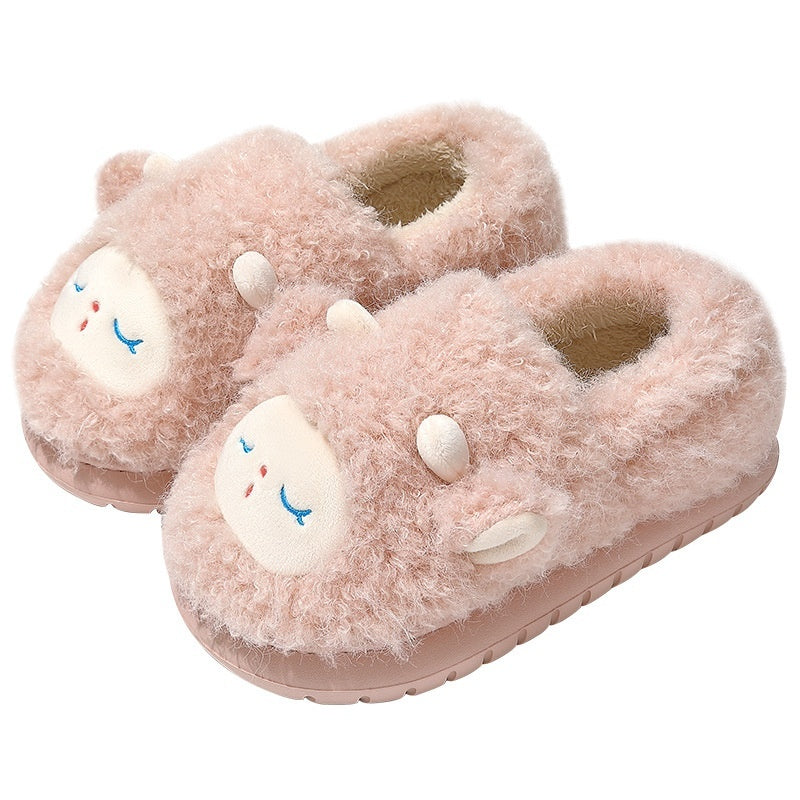 Cotton Slippers Women's Non-slip Home Cartoon